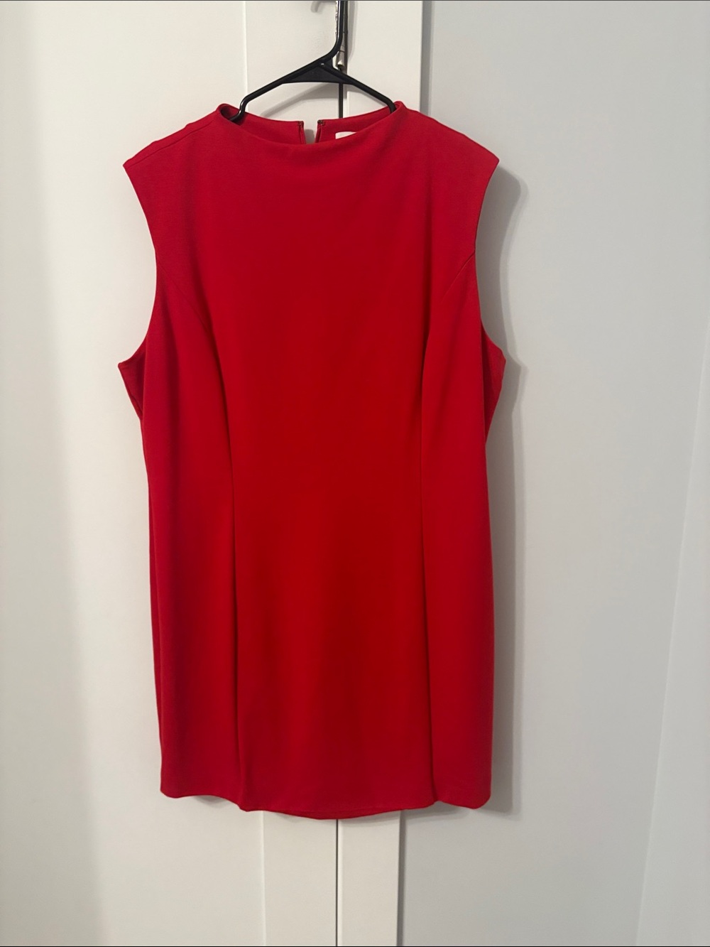 Banana Republic Red Sleeveless Shift Dress